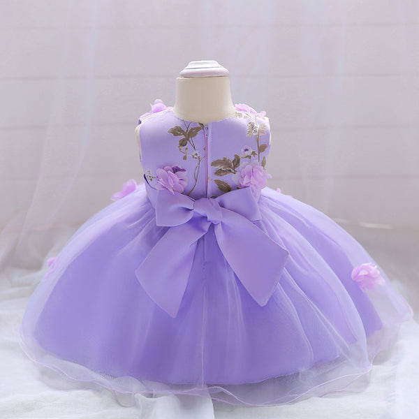 Baby Girl Dress Summer Flower Dress (3 - 24 Months)