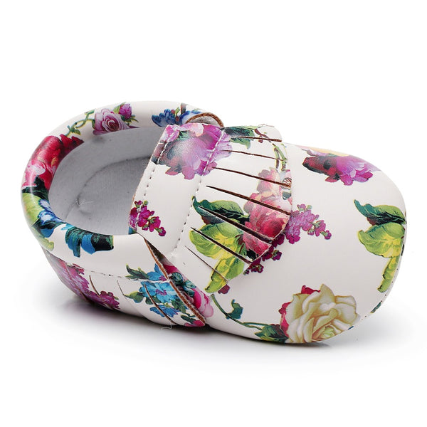 Fashion Floral Baby Moccasins