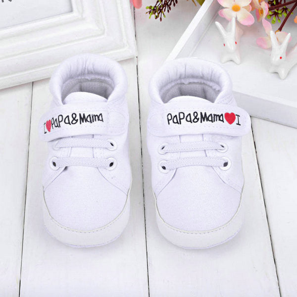 Baby Soft Canvas Stylish Sneaker Shoes (0-18M)