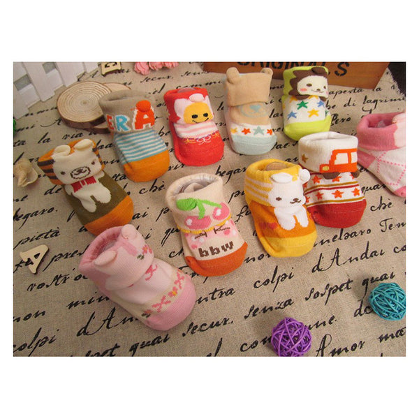 Christmas Gift Box Set For Newborn (5-Non-slip Sock)