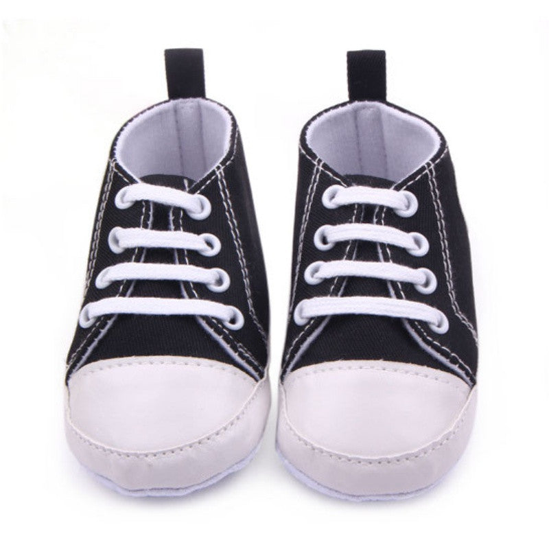 FREE : Infant Toddler Canvas Sneakers Baby Boy Girl Soft Sole Crib Shoes First Walkers for 0-12M! Just Pay Shipping!
