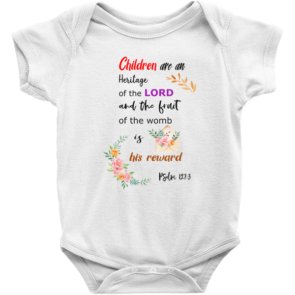 Infant Clothing Psalm 127:3
