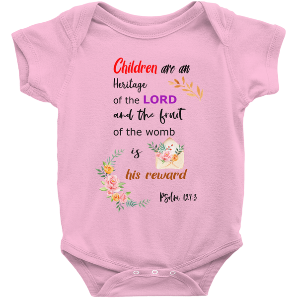 Infant Clothing Psalm 127:3