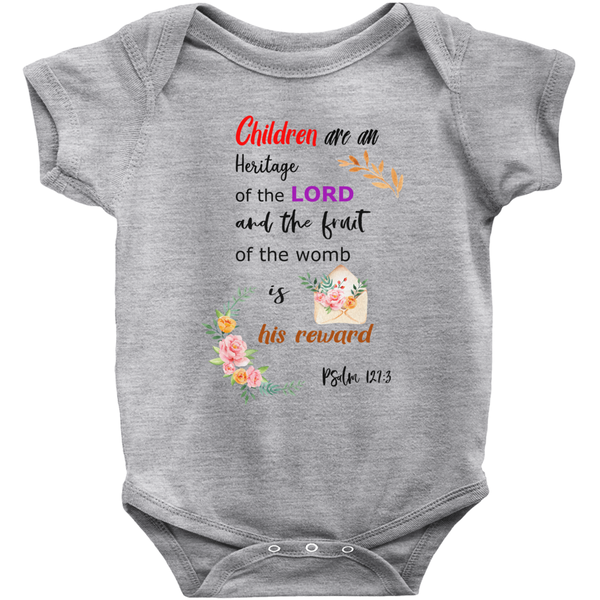 Infant Clothing Psalm 127:3