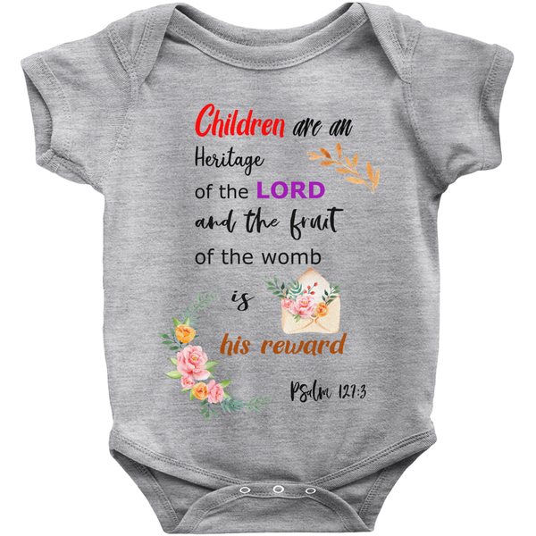 Infant Clothing Psalm 127:3