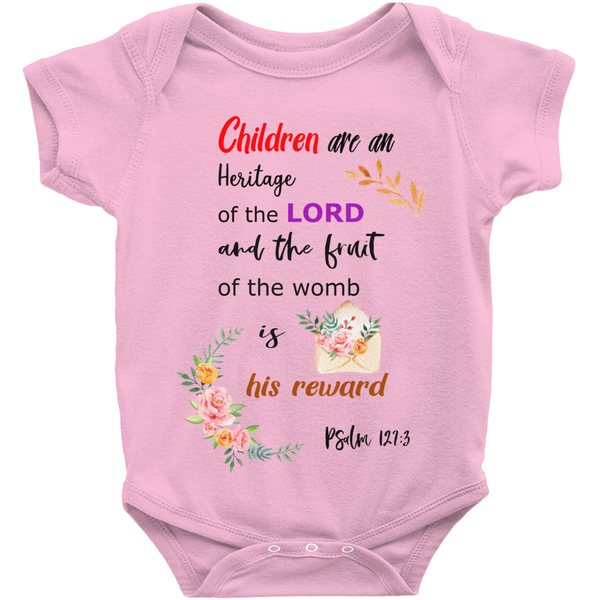 Infant Clothing Psalm 127:3