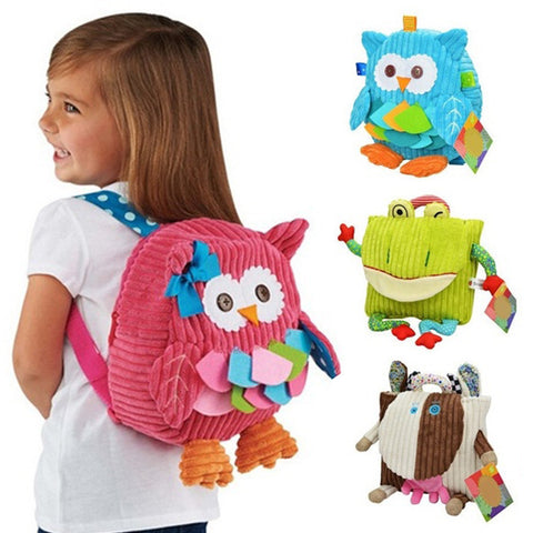 Showroom 2017 New Fashion Animal Style Cute Animal Cartoon Kids Backpack With Comfortable Straps
