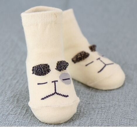 Newborn Cotton Boys Girls Cute Anti-slip Socks