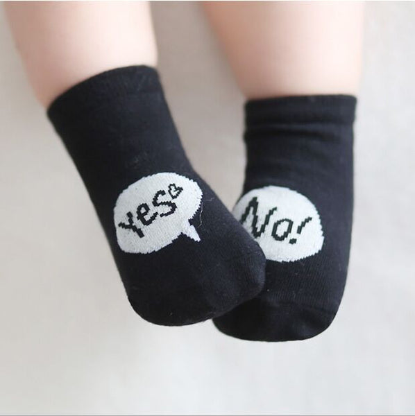 Newborn Cotton Boys Girls Cute Anti-slip Socks