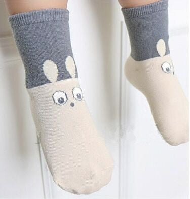 Newborn Cotton Boys Girls Cute Anti-slip Socks