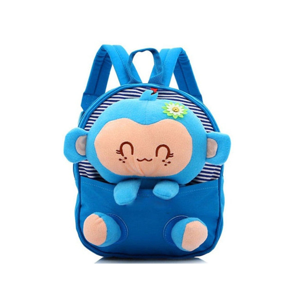 Showroom 2017 Children school bags backpack kindergarten girls boys kid backpack cute cartoon toys bear ribbons bow mochila escolar