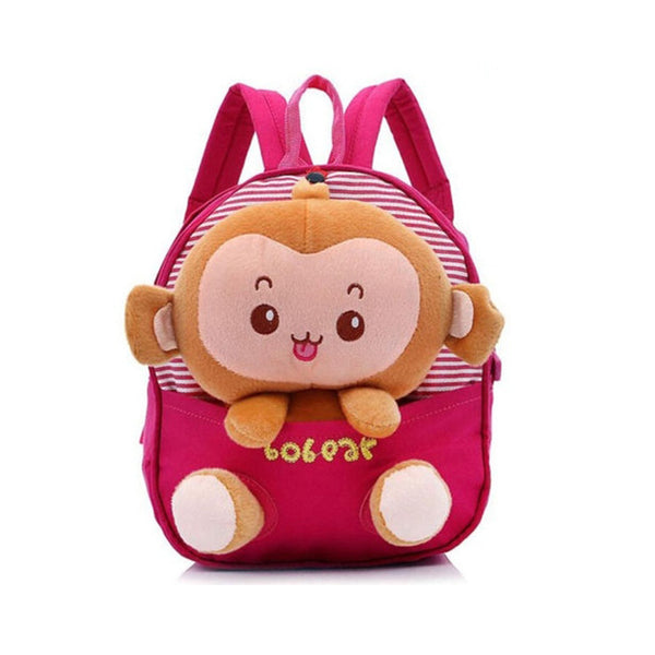 Showroom 2017 Children school bags backpack kindergarten girls boys kid backpack cute cartoon toys bear ribbons bow mochila escolar