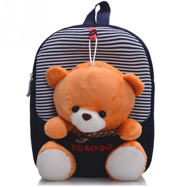 Showroom 2017 Children school bags backpack kindergarten girls boys kid backpack cute cartoon toys bear ribbons bow mochila escolar