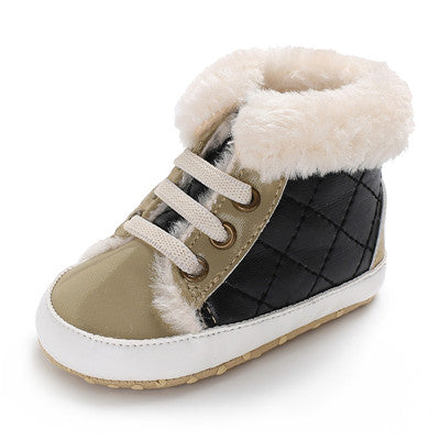 2019 Fashion Style Winter Fleece Baby Boots For Boys