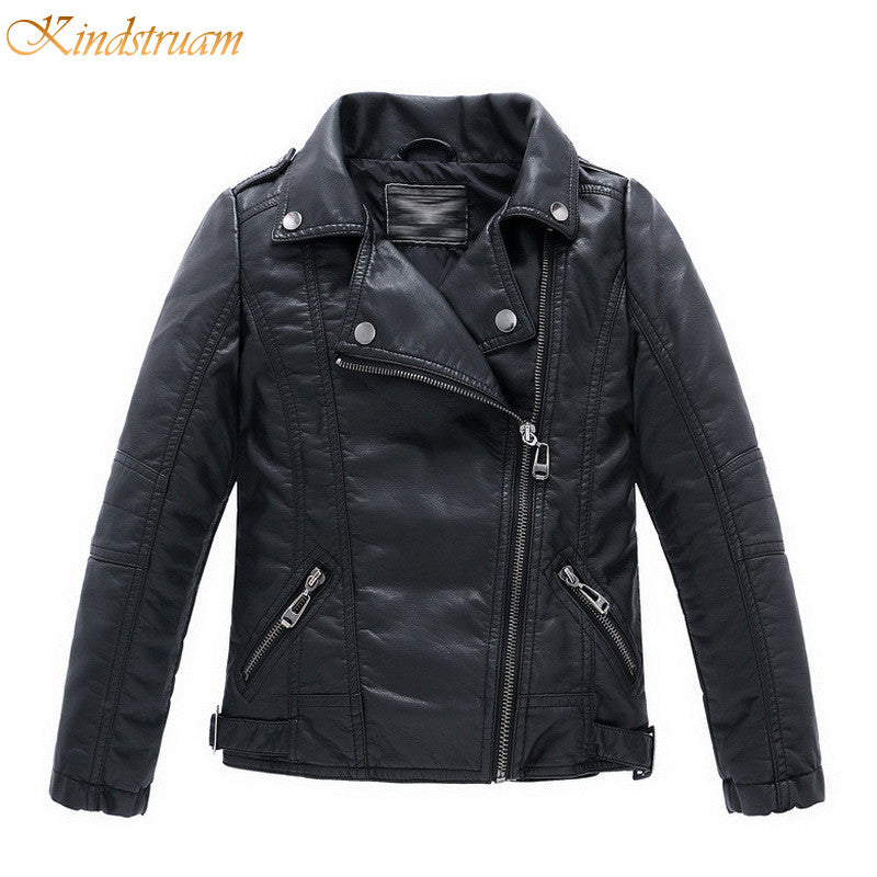 Boy's Faux Leather Jackets