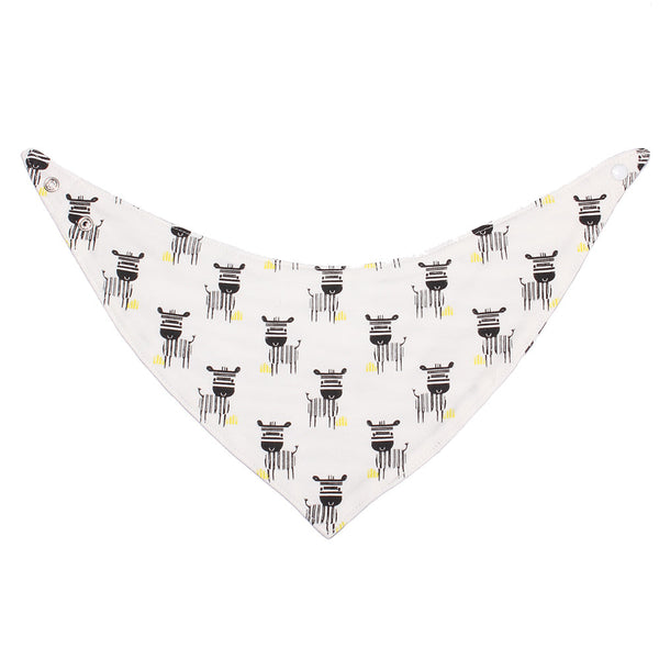 Infant Cartoon Fashion Triangle Scarf Waterproof Bibs