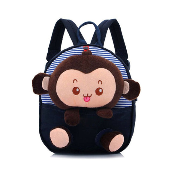 Showroom 2017 Children school bags backpack kindergarten girls boys kid backpack cute cartoon toys bear ribbons bow mochila escolar