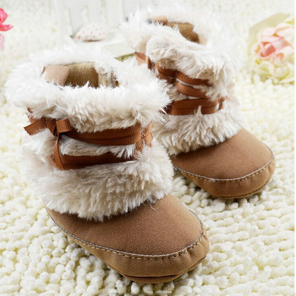 Winter Warm Collection : Baby Girls Snow Anti-slip Booties