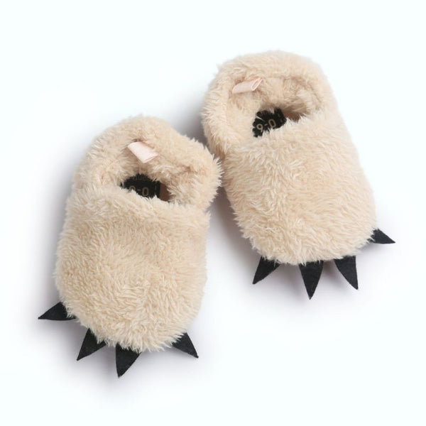 Cute Claw Fashion  Warm Soft Indoor Slippers ( 0-18 Months)