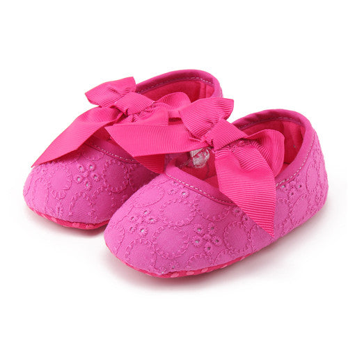 Fashion Butterfly-knot Baby Shoes with Headband (Set)