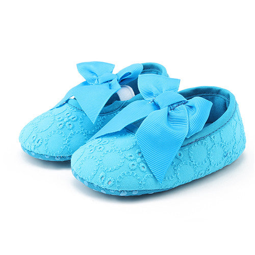 Fashion Butterfly-knot Baby Shoes with Headband (Set)