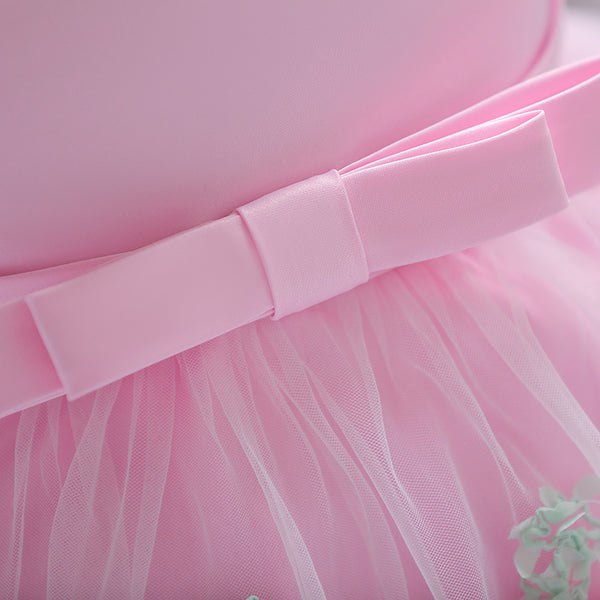 Baby Girl Dress Flowers Eye-Catching Dress (3-12 Months)