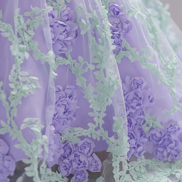 Baby Girl Dress Flowers Eye-Catching Dress (3-12 Months)