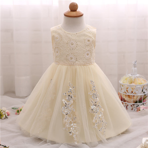 Princess Costume Sparkle Lace Party Dress (3 - 24 Months)