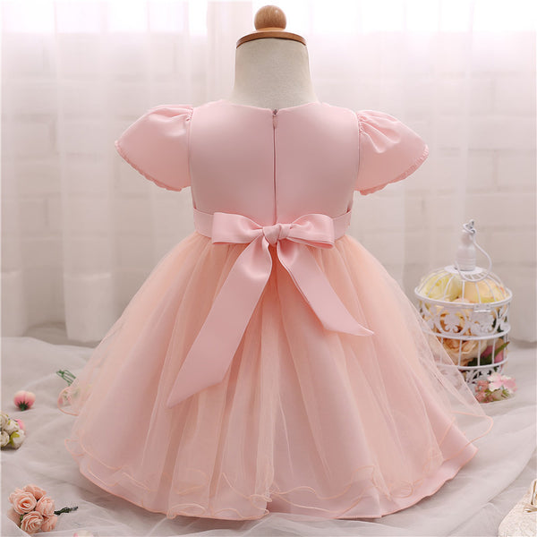 Costume Princess Cute Flower Waistline Party Dress (3 - 24 Months)