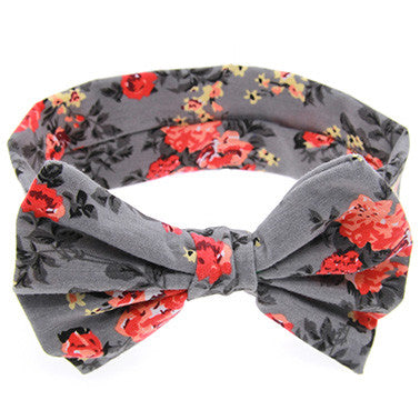 Newborn Hair Girl Headdress Baby Flower Headband Hair Band Hair Accessories Knot  Headwear Photographic Props w-206