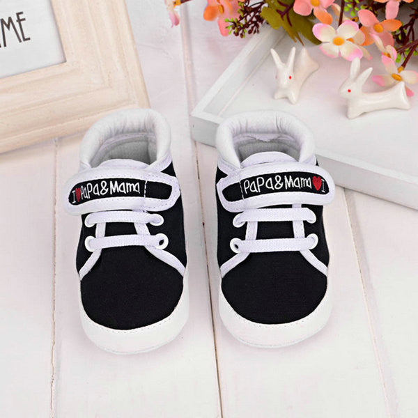 Baby Soft Canvas Stylish Sneaker Shoes (0-18M)