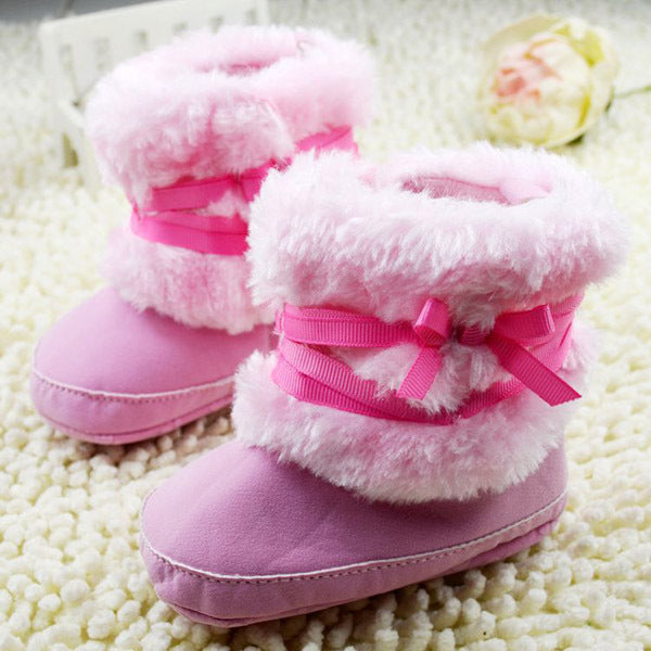 Winter Warm Collection : Baby Girls Snow Anti-slip Booties