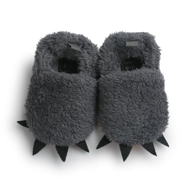 Cute Claw Fashion  Warm Soft Indoor Slippers ( 0-18 Months)