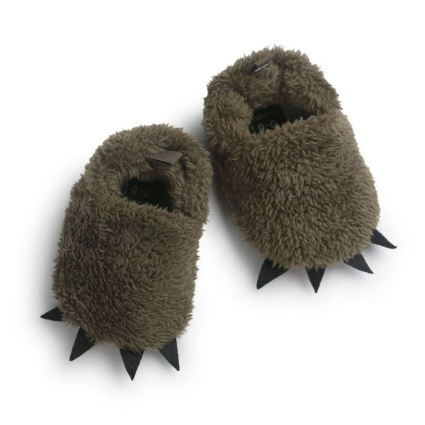 Cute Claw Fashion  Warm Soft Indoor Slippers ( 0-18 Months)