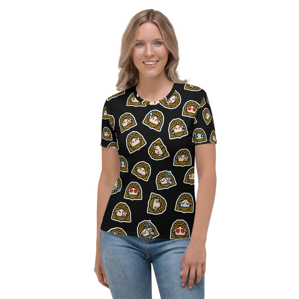 Jesus Emoji Women's T-shirt