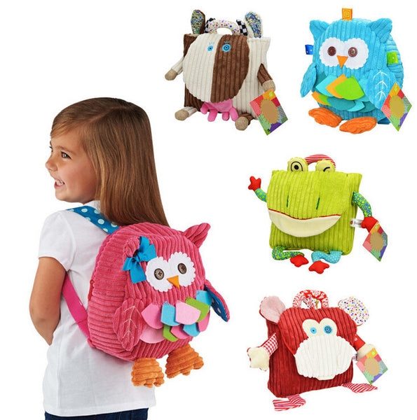 [New Arrival] !! Monkey Cute Animal Cartoon Kids Backpack With Comfortable Straps