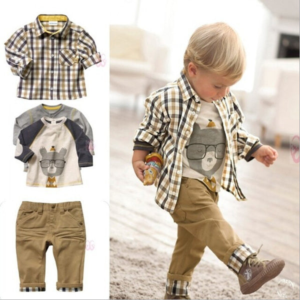 Boy's 3pcs Clothing Sets