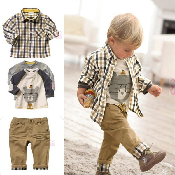Boy's 3pcs Clothing Sets