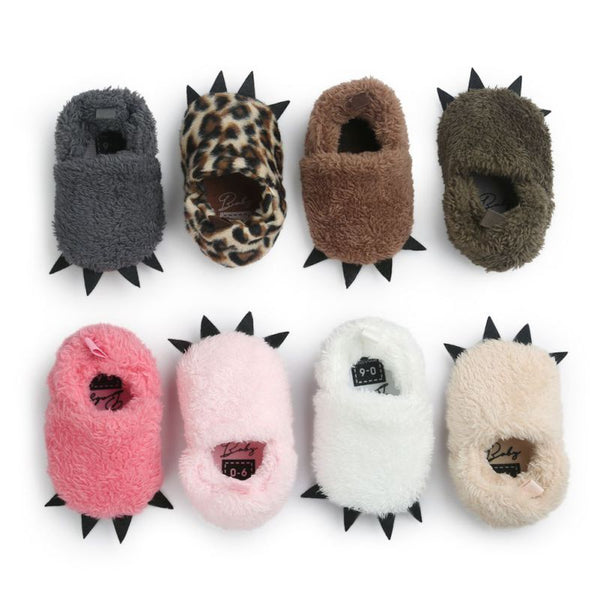 Cute Claw Fashion  Warm Soft Indoor Slippers ( 0-18 Months)