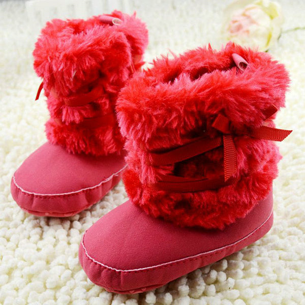 Winter Warm Collection : Baby Girls Snow Anti-slip Booties