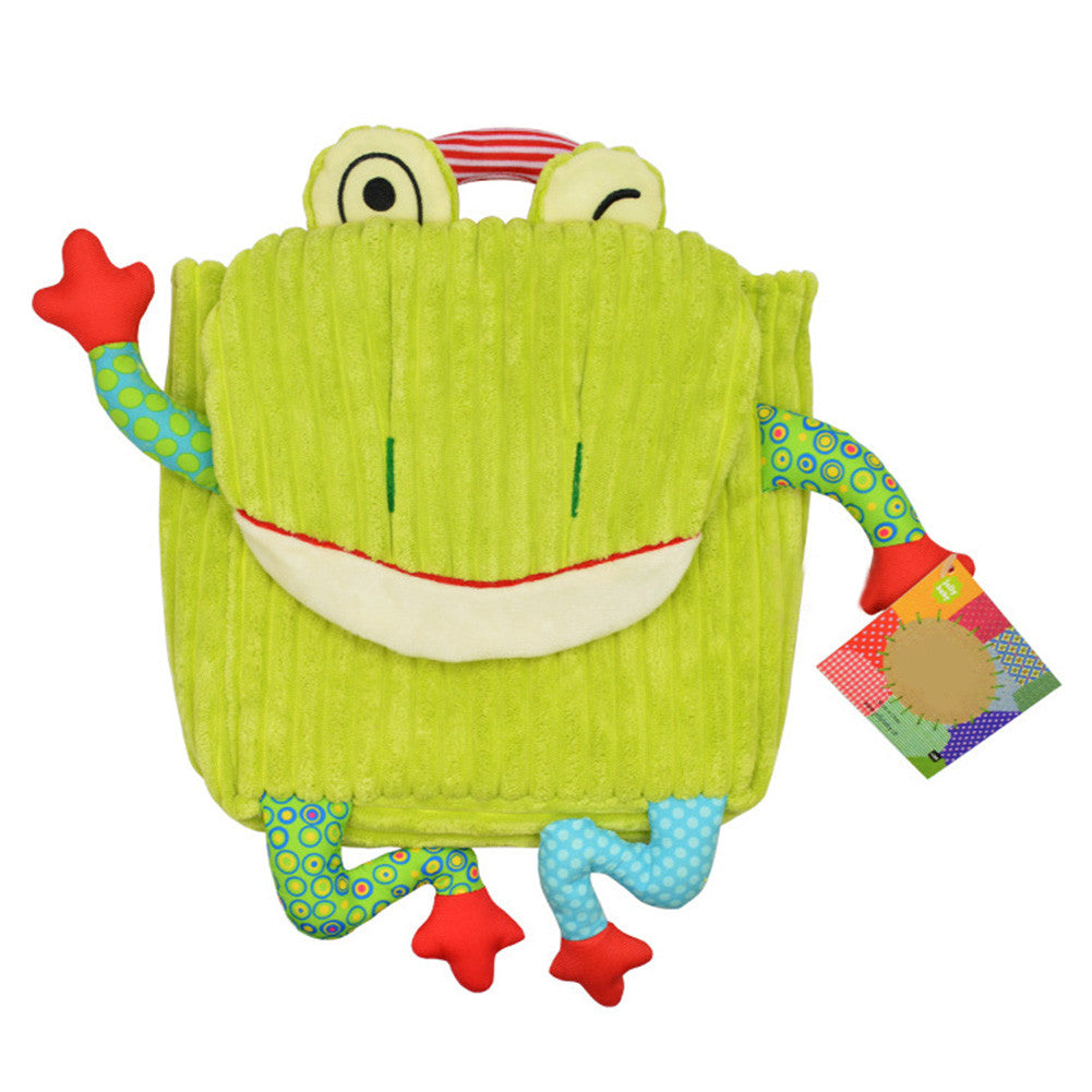 [New Arrival] !! Frog Cute Animal Cartoon Kids Backpack With Comfortable Straps