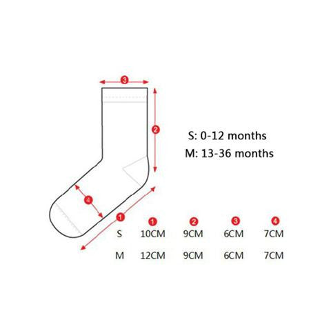 Newborn Cotton Boys Girls Cute Anti-slip Socks