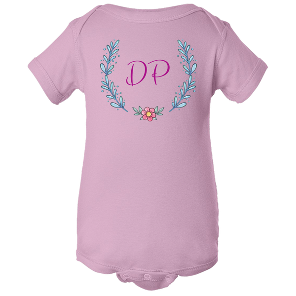 Unique Personalized Wreath Custom Name Initial Winter Baby Body Suit Family Matching Clothing Set (Winter Wreath Collection)