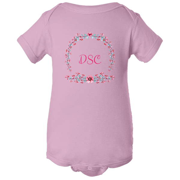 [FREE Shipping + 15% Off] Unique Gift Personalized Initial Colorful Wreath Blossom Baby Body Suit Family Matching Clothing Set [Expiry : Oct 12 (Fri)]
